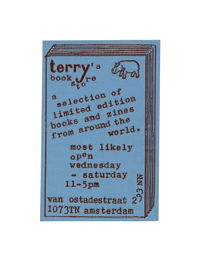 Terry's woven label