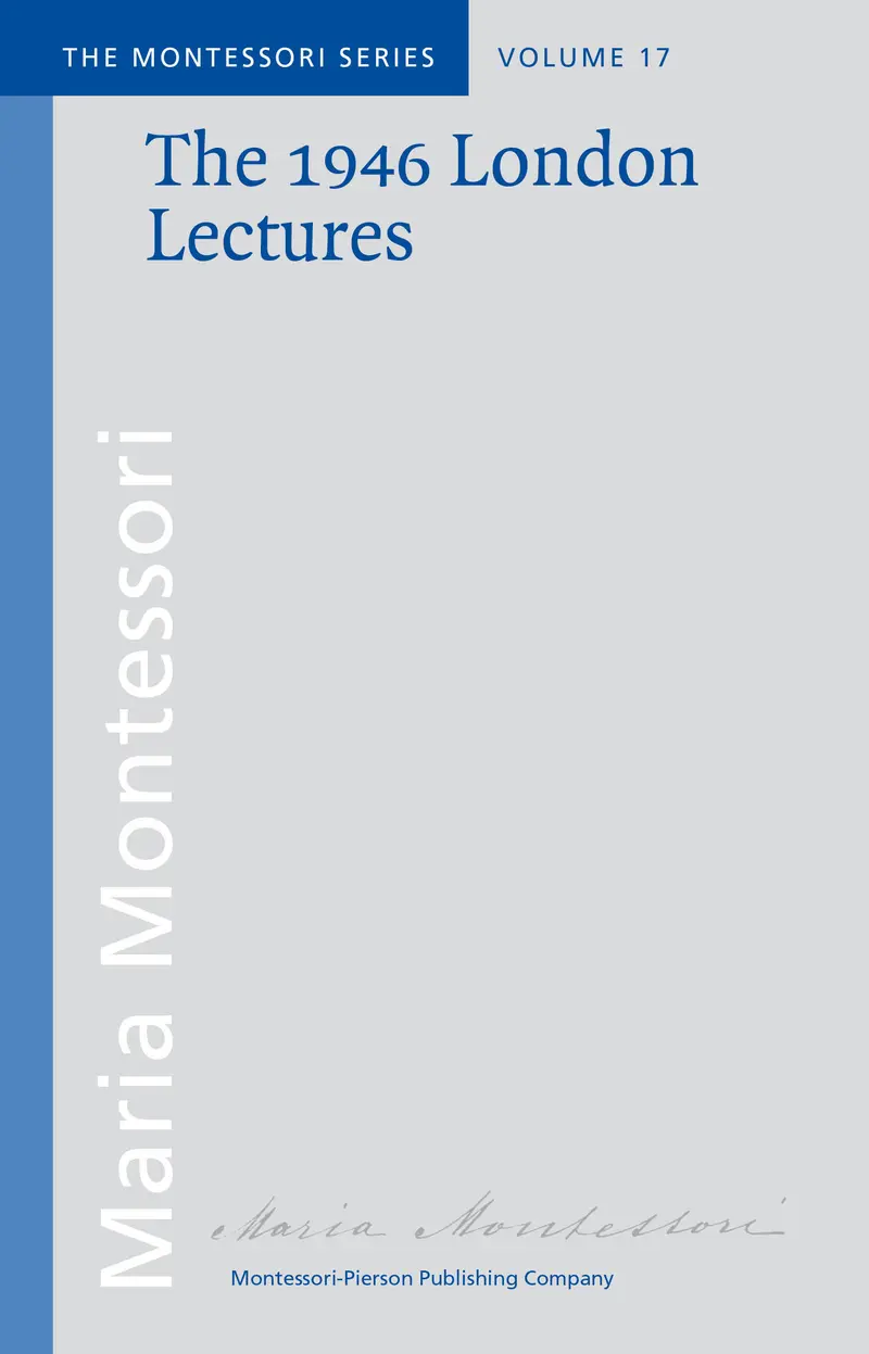 The 1946 London Lectures vol.17