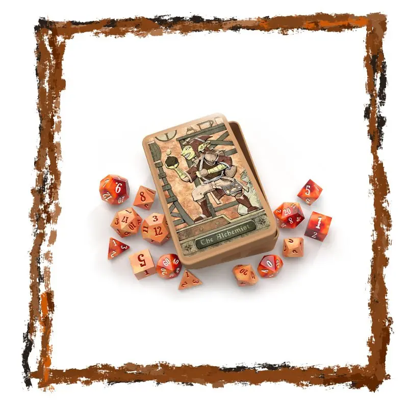 The Alchemist - RPG Dice Set with Collectible Tin