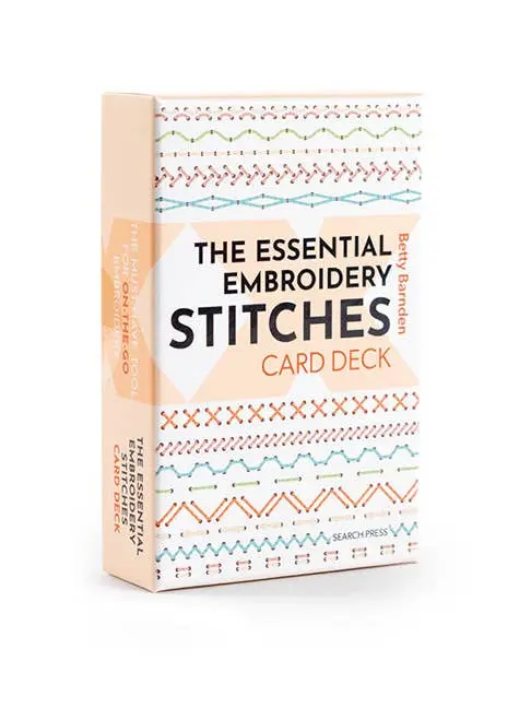 The Essential Embroidery Stitches Card Deck - Search Press