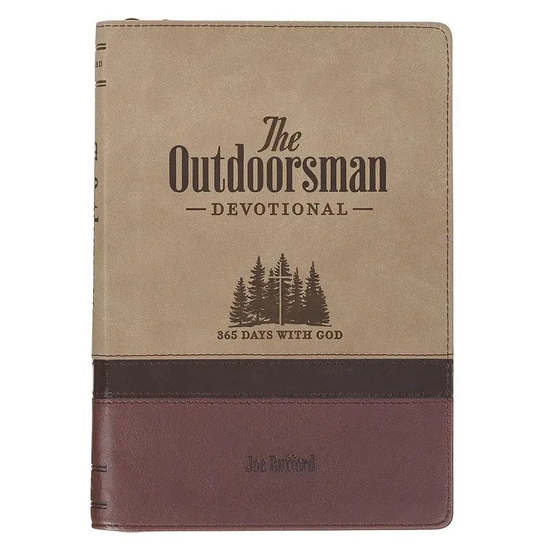 The Outdoorsman Faux Leather Devotional