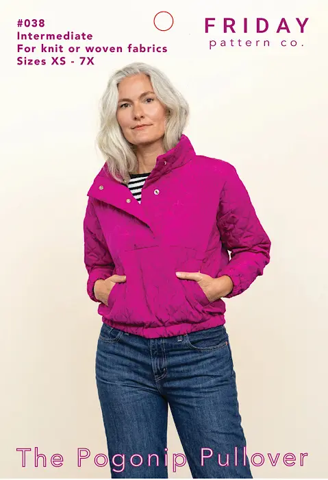 The Pogonip Pullover - Friday Pattern Co.