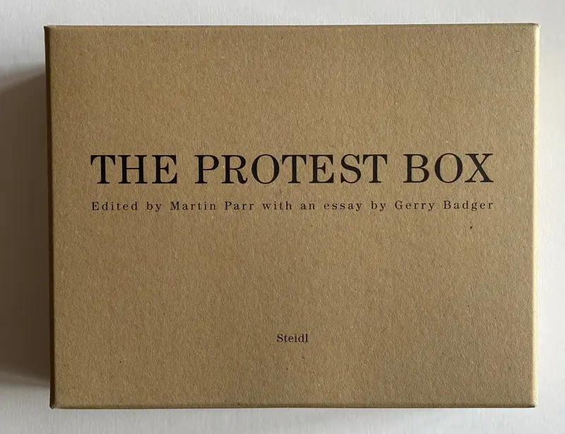 The Protest Box. Edited by Martin Parr with an essay by Gerry Badger.