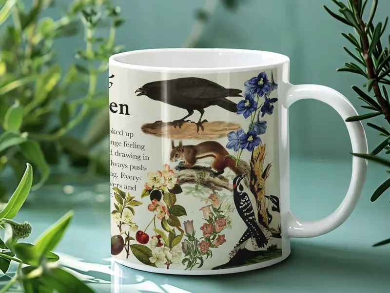 The Secret Garden Natural History Mug (20 oz)
