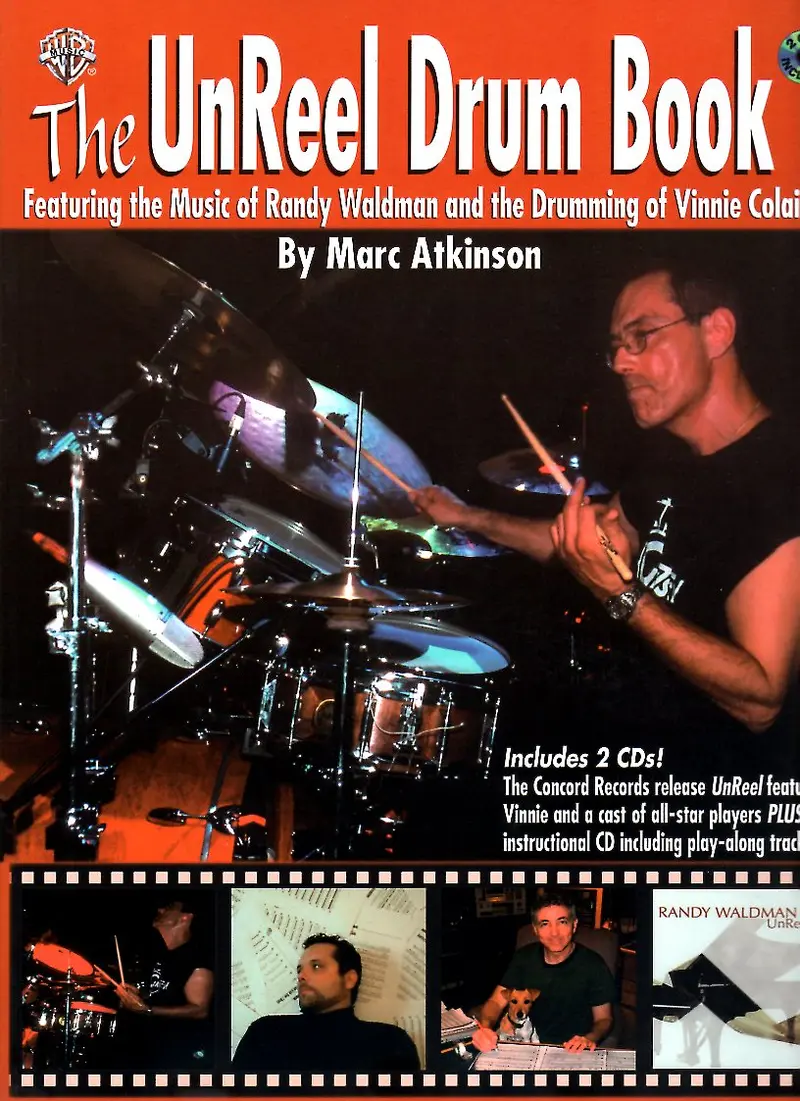 The Unreel Drum Book + 2 CD's