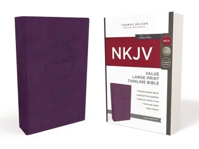 Thinline large pr. bible - Purple