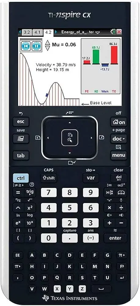 TI-Nspire CX Wetenschappelijke Rekenmachine (Nieuw)