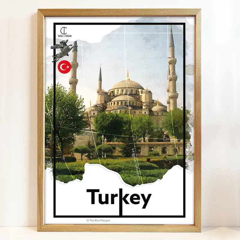 Turkije Reisposter
