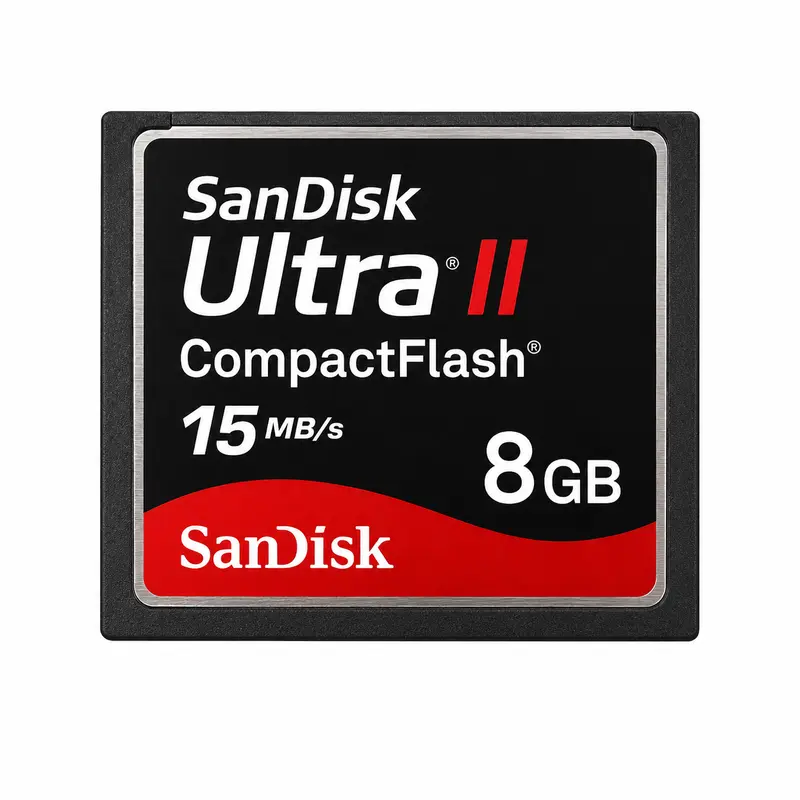 Ultra II CompactFlash 8GB Geheugenkaart (15MB/s)