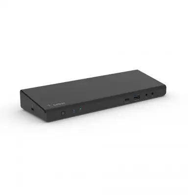 USB C Triple Display Docking Station INC007VFBK - Zwart (Nieuw)