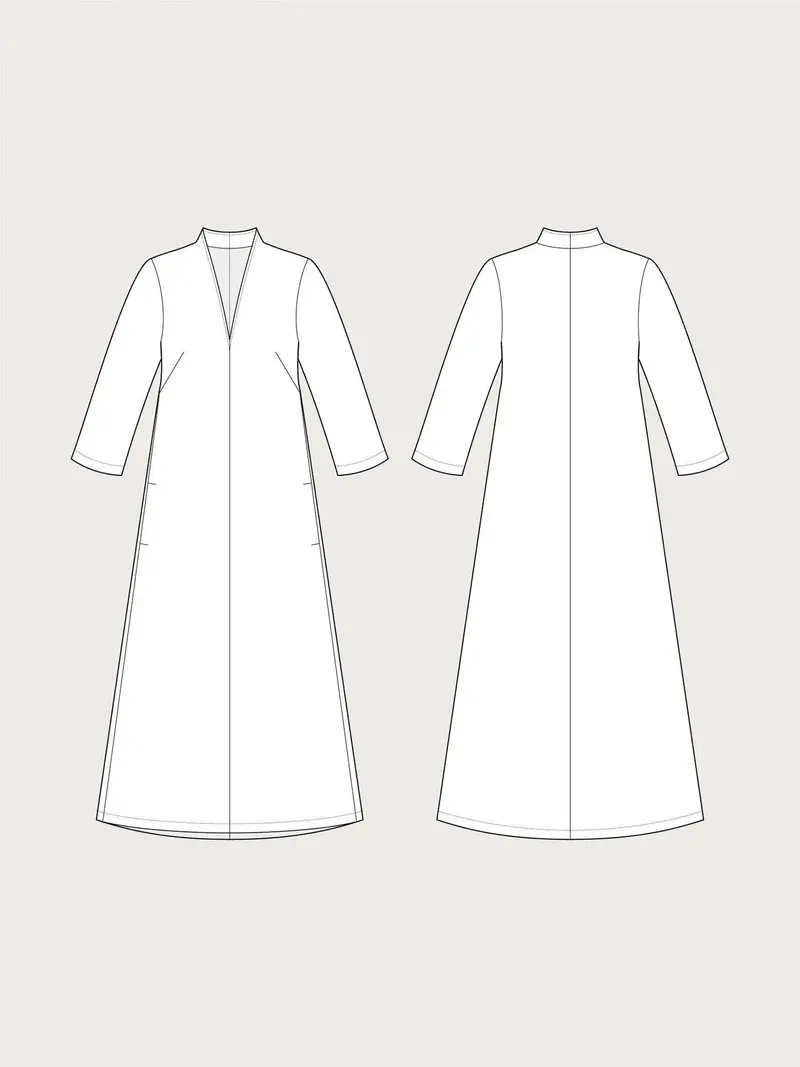 V Neck Dress – The Assembly Line