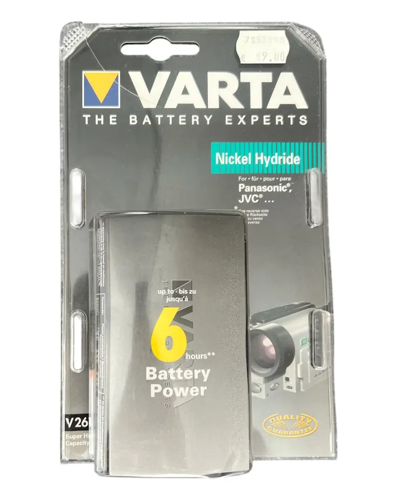V261 Camcorder Accu – 9,6 V NiMH (2100 mAh) (Nieuw)