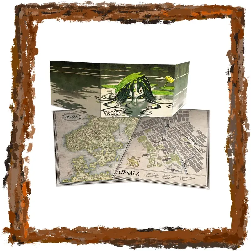 Vaesen - Gamemaster's Screen + Map