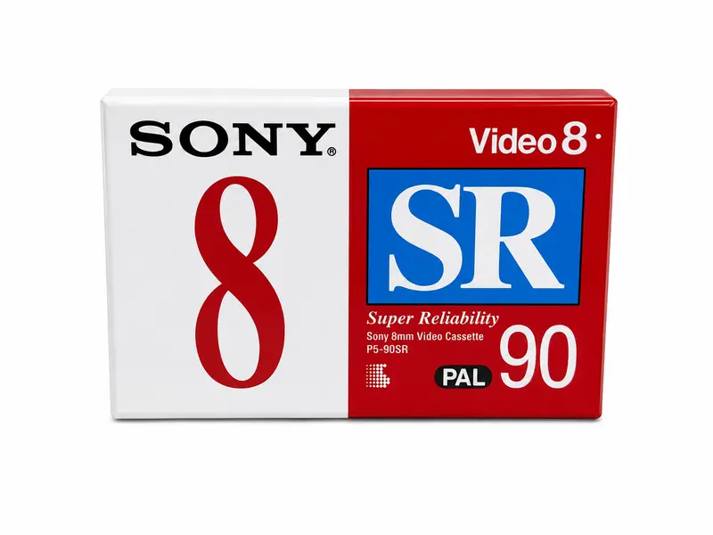 Video8 P5-90SR Super Reliability Cassette Bandje - 90 minuten (Nieuw)