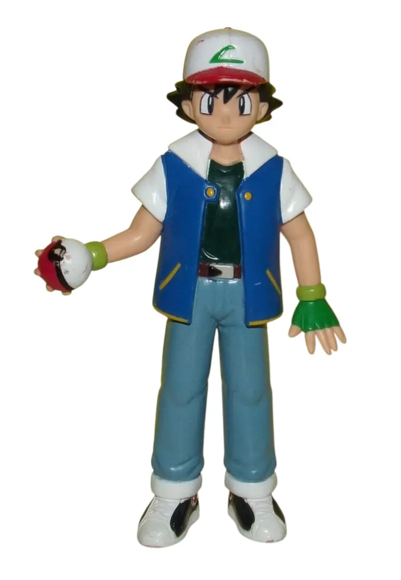 Vintage Ash Ketchum Pokémon Figure – 1998