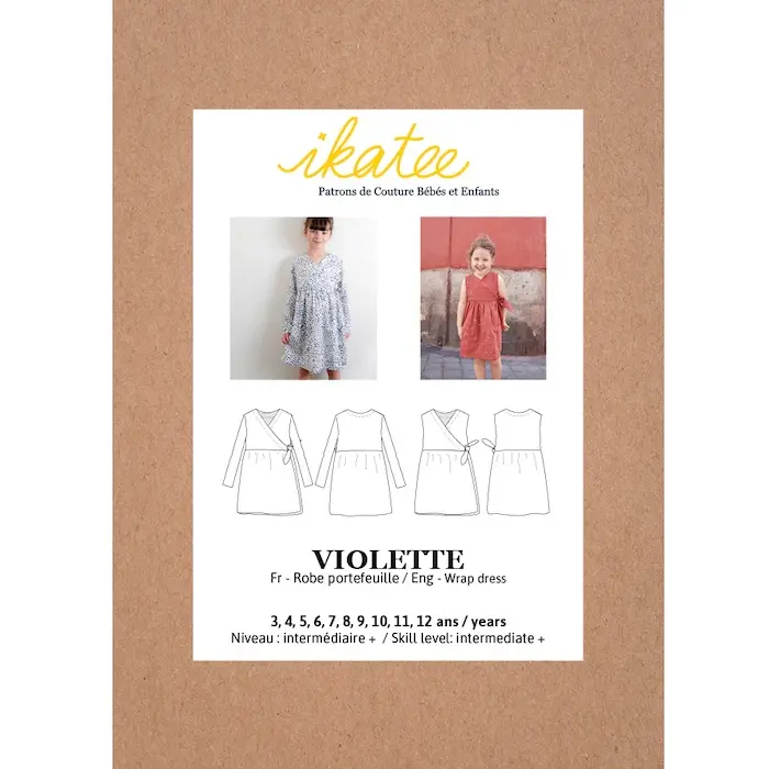 Violette Dress size 3-12yrs - Ikatee