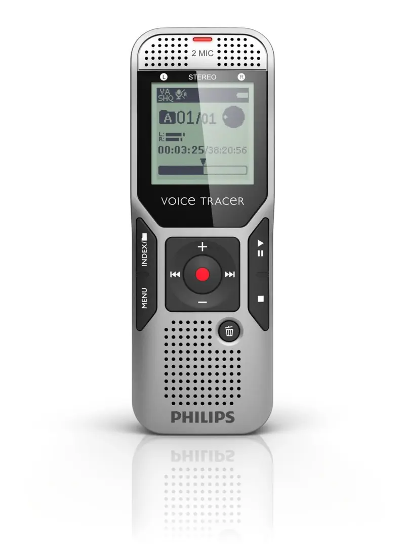 Voice Tracer DVT-1000 Digitale Voice Recorder - Zilver/Zwart