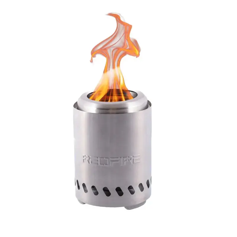 Volcano pellet tafelhaard klein RVS