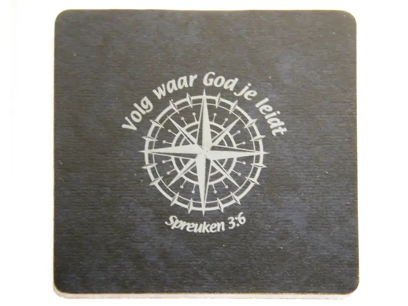 Volg waar God je leidt. Navy