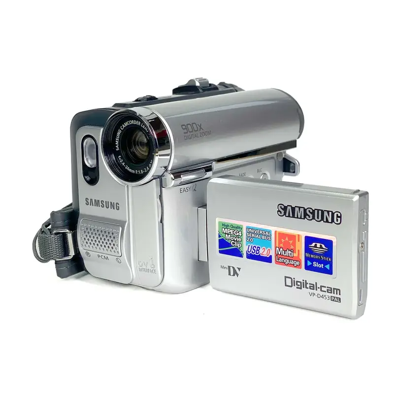 VP-D453 MiniDV-Video Camera - Zilver (Nieuw)