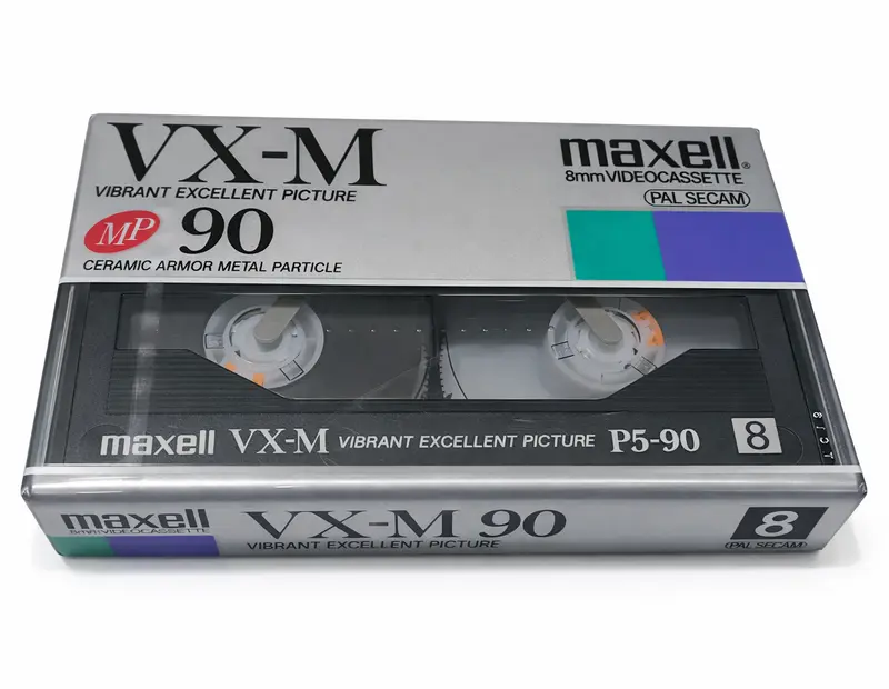 VX-M MP 90 Video8 8mm Videocassette 90 Min (Nieuw)