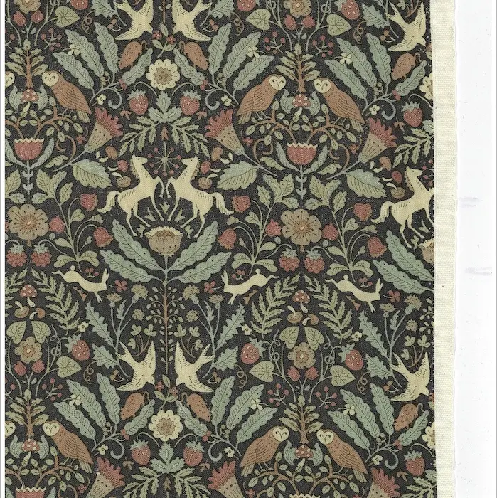 Warm Breeze Classic Wallpaper C - Light Brushed Cotton Sheeting - Kokka Fabrics COUPON