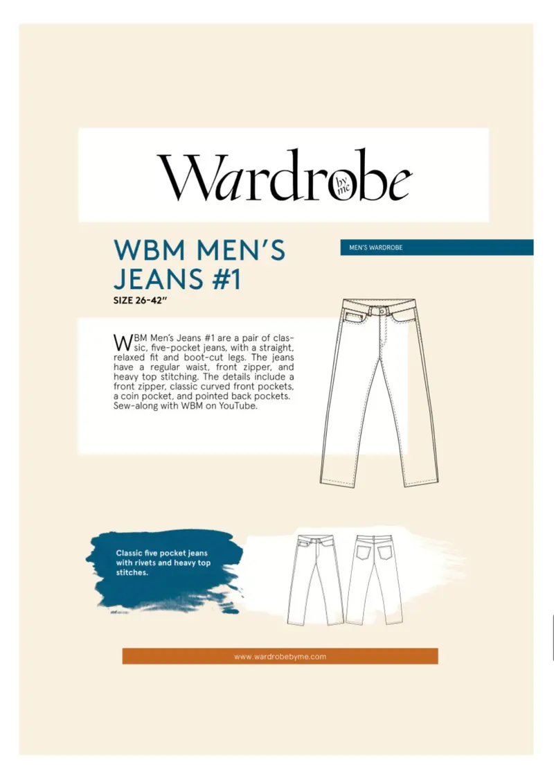 WBM’s Men’s Jeans #1 - Wardrobe by Me