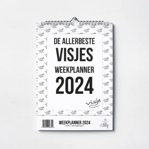 Weekplanner 2024 De allerbeste Visjes