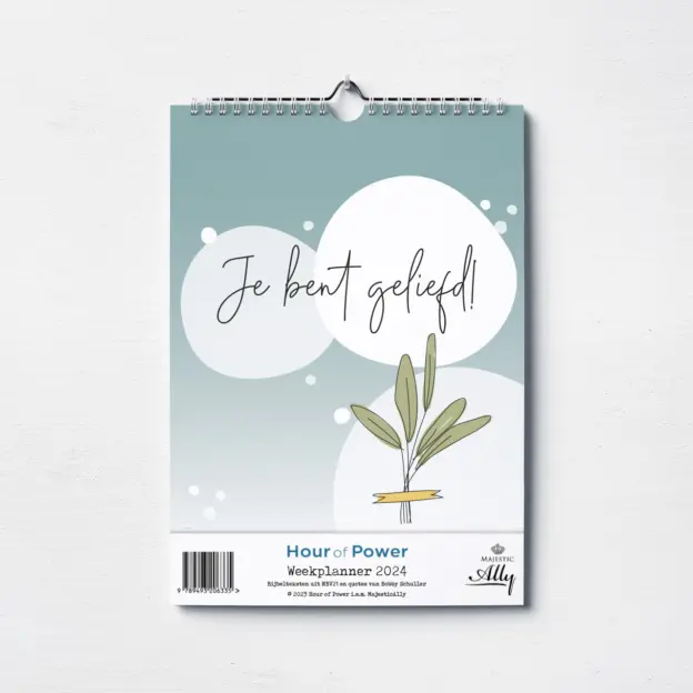 Weekplanner 2024 – Je bent geliefd