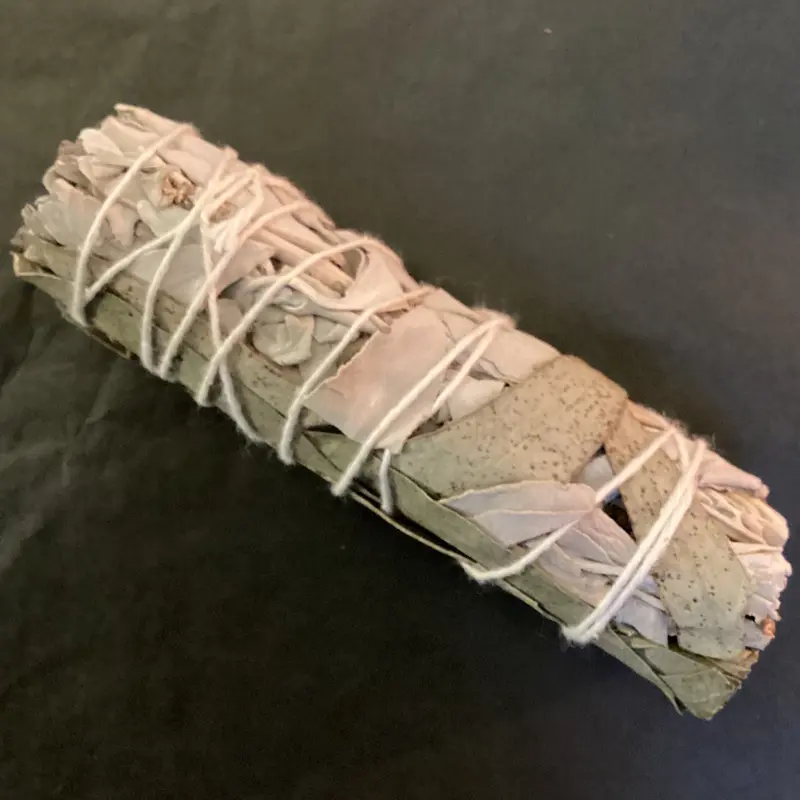 White sage and eucalyptus