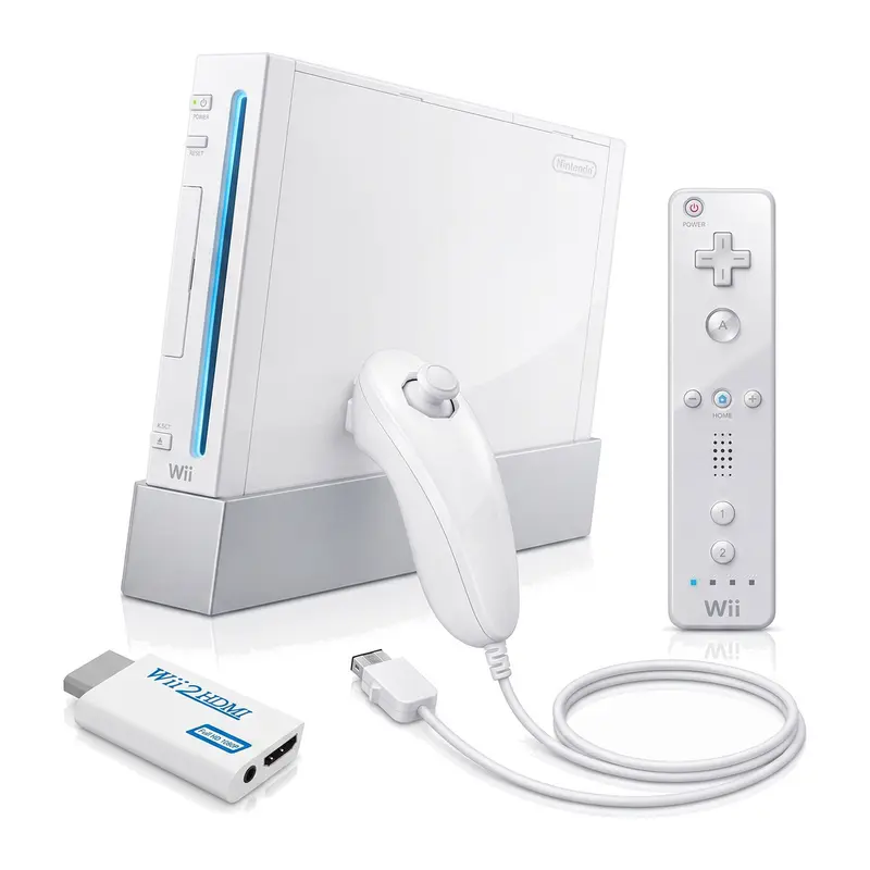 Wii Console - Wit + HDMI bundel