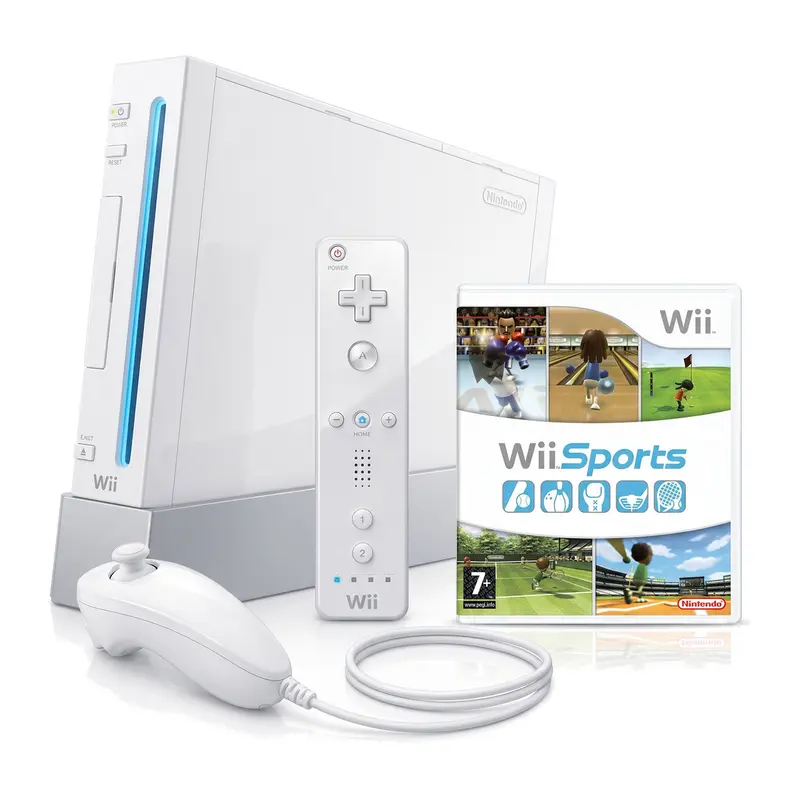 Wii Console - Wit + Wii Sports bundel