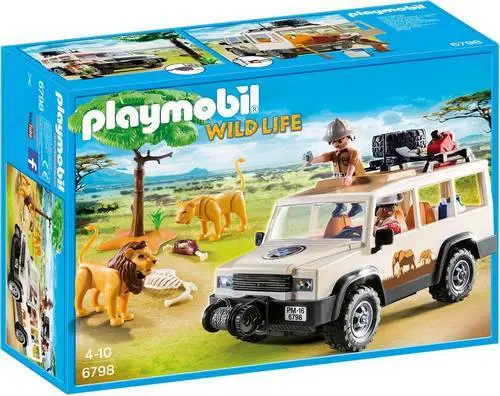 Wild Life Safari Truck met Leeuwen - 6798 (Nieuw)