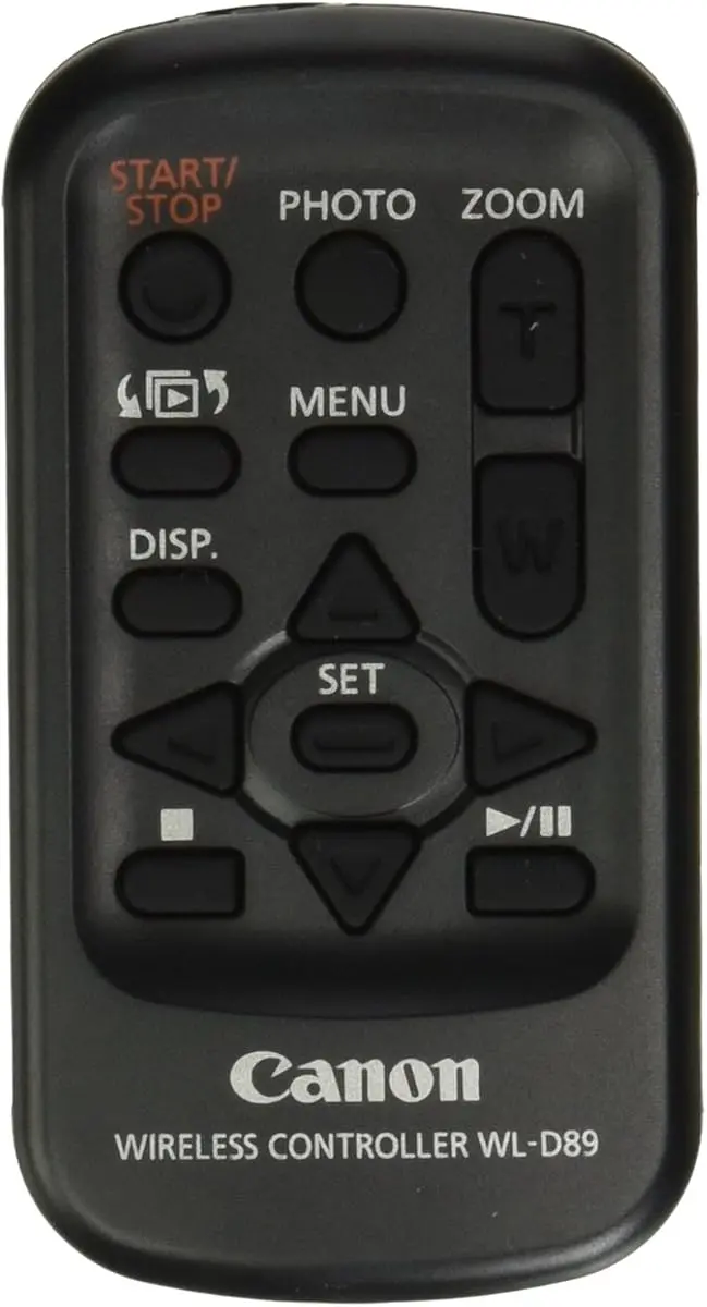 WL-D89 Afstandsbediening voor Canon Camcorder