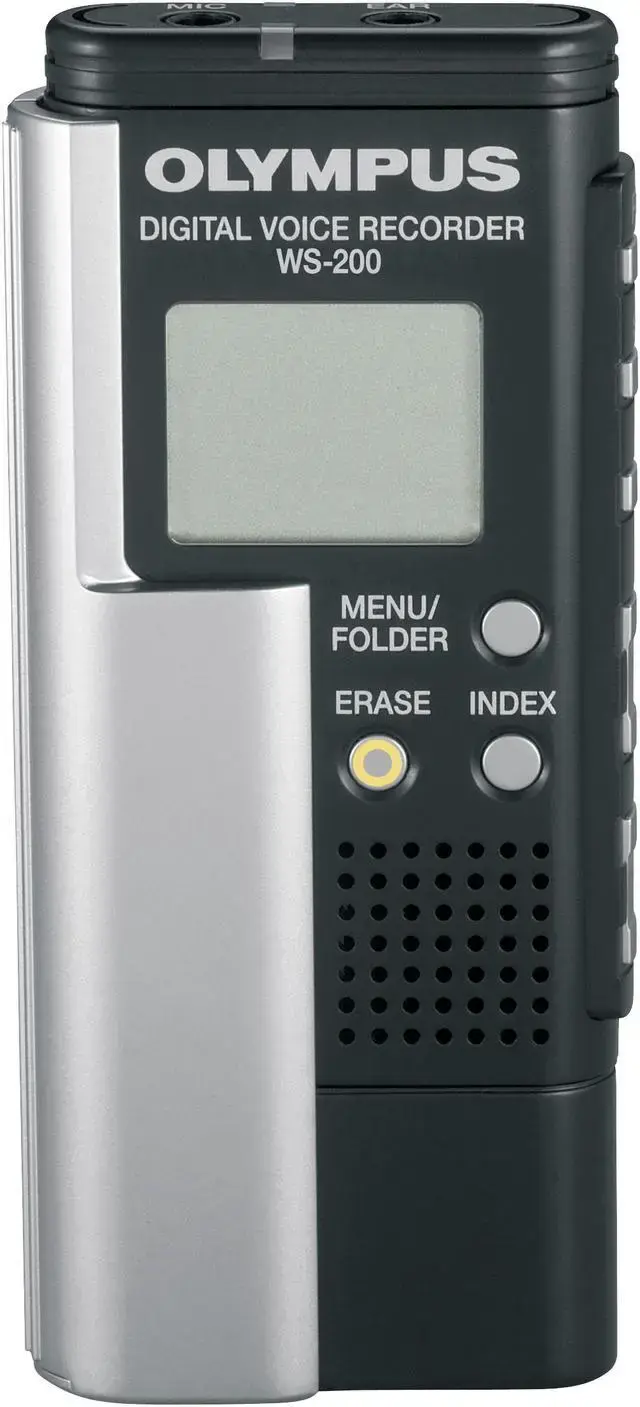 WS-200S Digital Voice Recorder - Zwart (Nieuw)