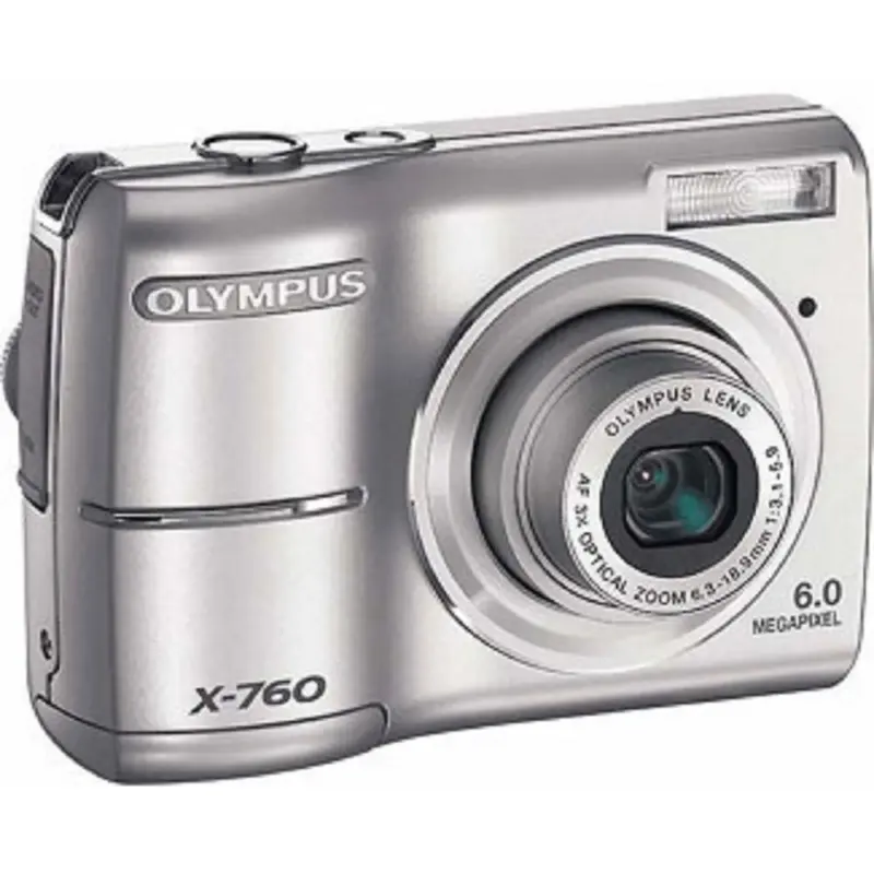 X-760 Digitale Compact Camera - Zilver (In doos)