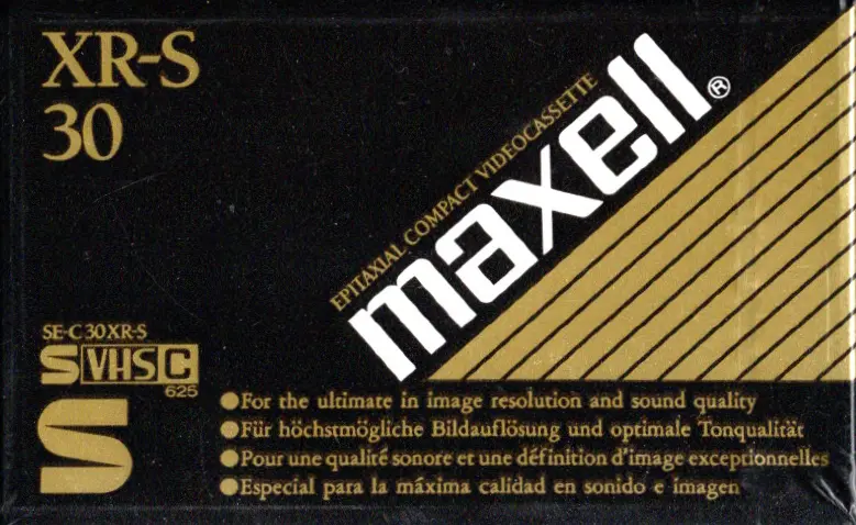 XR-S 30 Epitacial Compact Videocassette SE-C (Nieuw)