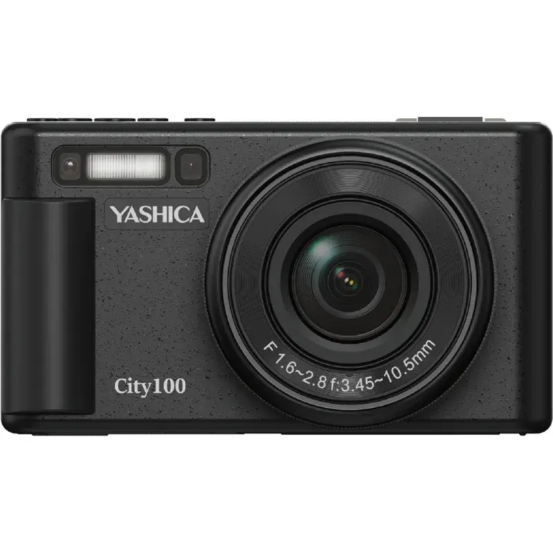 Yashica City 100 Digitale Compact Camera - Zwart