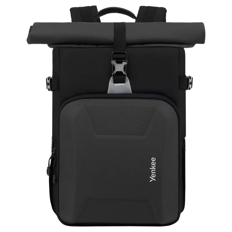 YBB 1505 Zoomer Fotorugzak voor Camera en 15.6 inch Laptop - Zwart/Grijs (Nieuw)