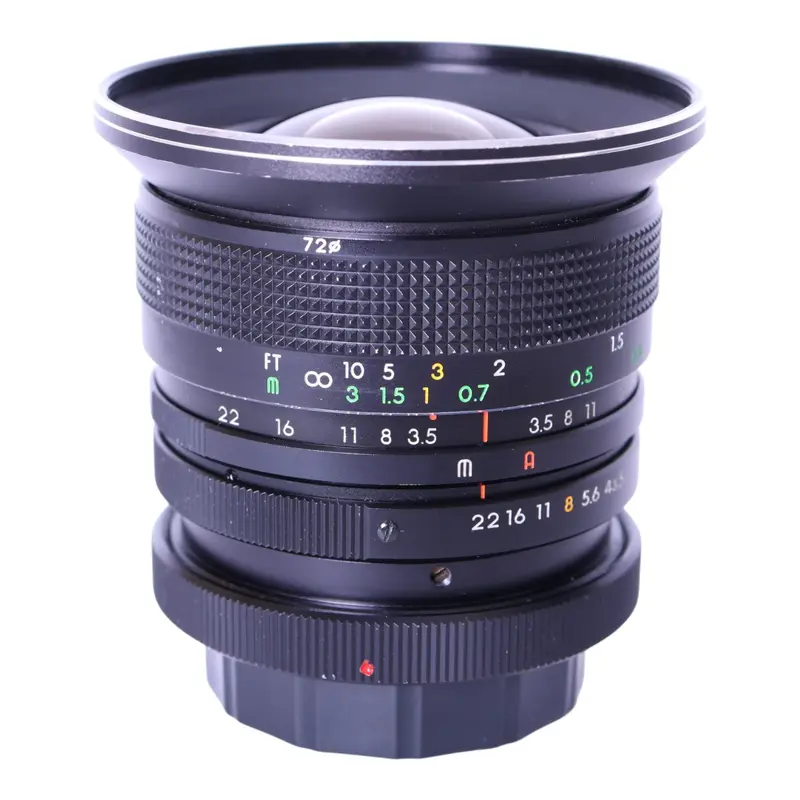 YS-Auto Widerama 18mm f/3.5 voor Canon FD