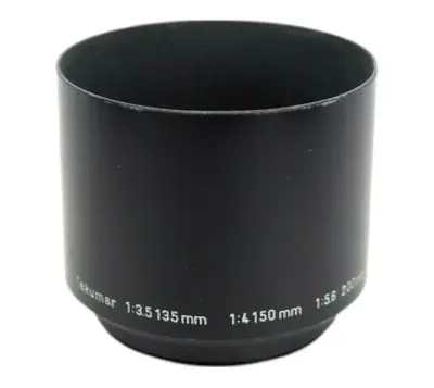 Zonnekap / Lens hood voor Takumar 135 mm f/3.5, 150 mm f/4 en 200 mm f/5.6