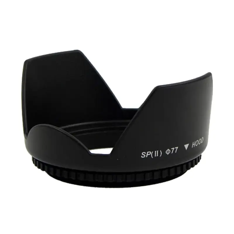 Zonnekap SP II 77 mm Compatibel met Tamron (Tulpenvorm)