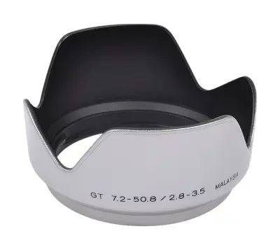 Zonnekap voor GT 7.2–50.8 mm F/2.8–3.5 (DiMAGE 5 / 7 / 7i) - Zilver