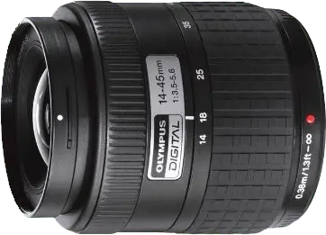 Zuiko Digital ED 14-45mm f/3.5-5.6 - Four Thirds Lens (In doos)