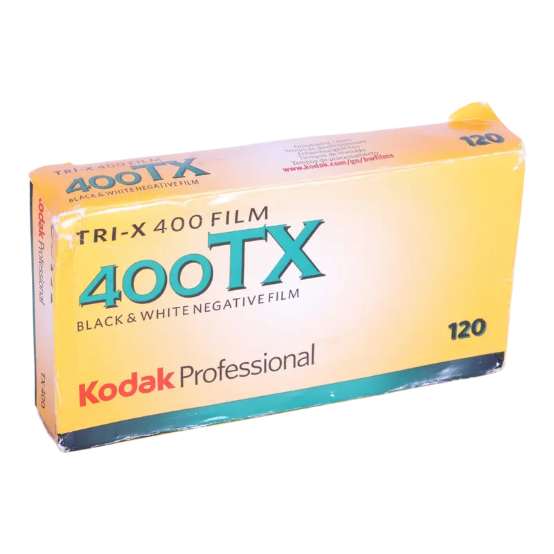 Zwart Wit Film / Rolfilm Tri-X 400TX 120 ISO 400 voor Middenformaat Camera’s (5 Rolletjes)